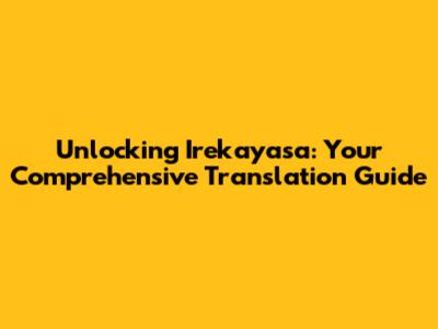 Unlocking Irekayasa: Your Comprehensive Translation Guide